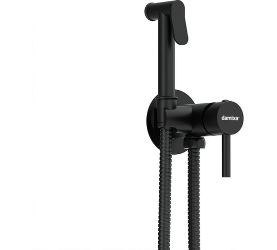 Изображение товара Смеситель Damixa, Option монтируемый в стену, черный 217000000