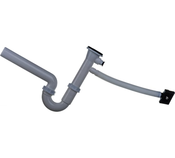 Изображение товара Одинарный сифон для мойки ALVEUS FI 70 c переливом, c соединением 1011717