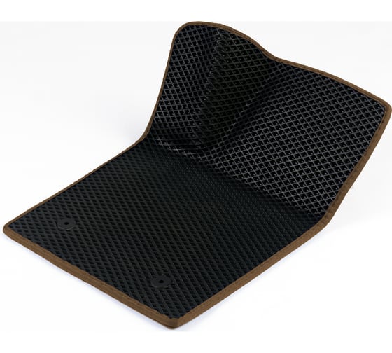 Изображение товара Водительский коврик ViceCar ЭВА c 3д лапкой для Chevrolet Cruze 2009 - 2016 (Шевроле Круз) ЕВА EVA без разреза 1DL7007-коричневый