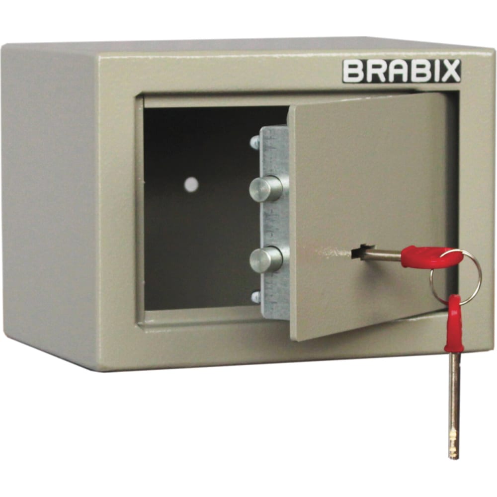 Мебельный сейф BRABIX сейф l 03 ключевой замок 23x31x25 см