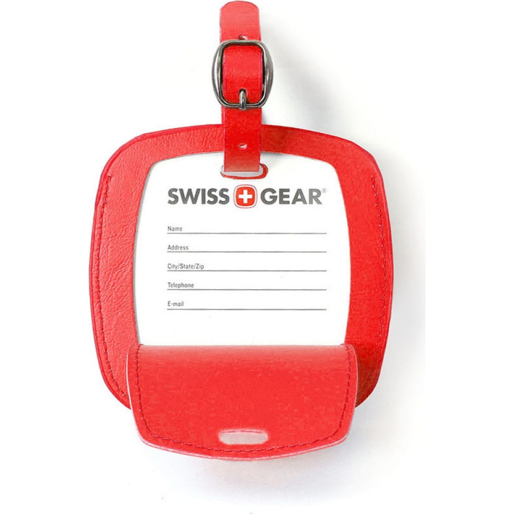 Бирка для багажа Swissgear открытка с юбилеем 70 термография подарок город бирка 13х19 4 см