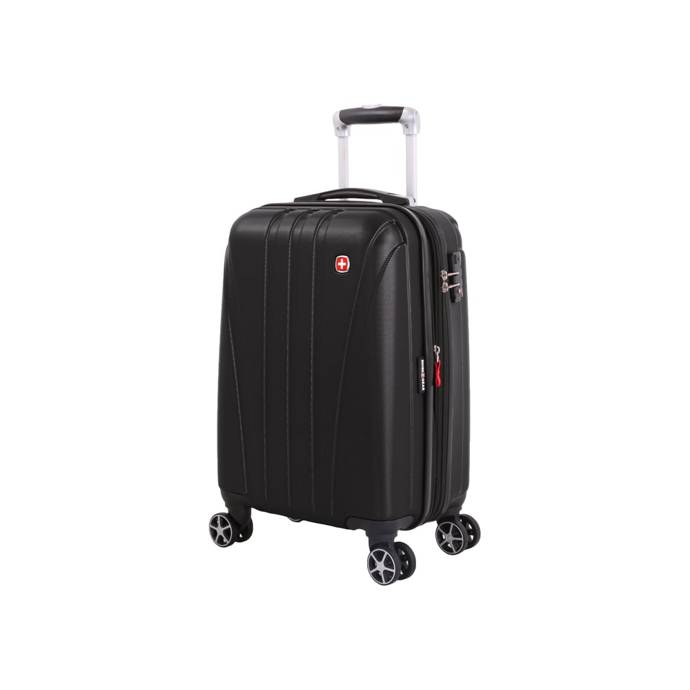 фото Чемодан swissgear tallac, черный, 35x25x55 см, 37 л 7585202152