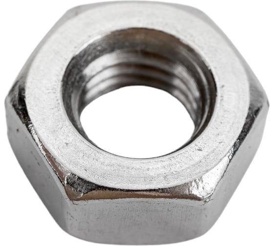 Изображение товара Шестигранные гайки КРЕП-КОМП нержавеющие DIN 934 А2 м10 200 шт гшн10