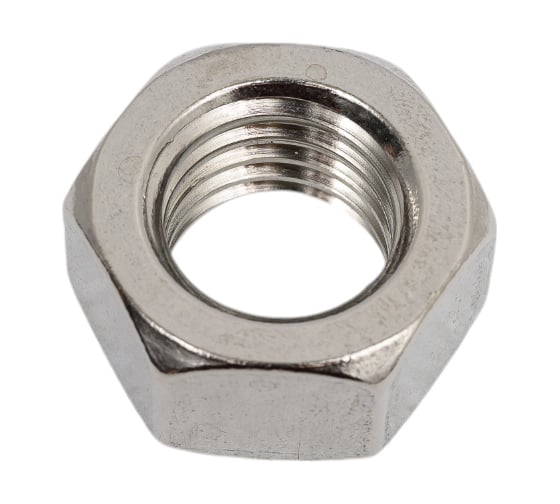 Изображение товара Шестигранные гайки КРЕП-КОМП нержавеющие DIN 934 А2 м18 50 шт гшн18
