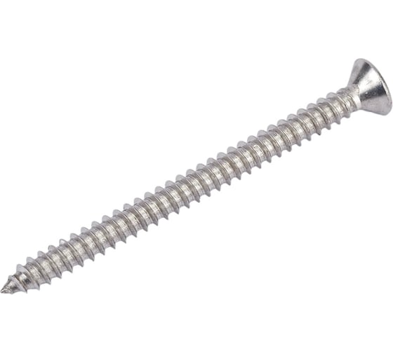 Изображение товара Саморез КРЕП-КОМП потай нержавейка PH DIN 7982 А2, универсал 3,9х50 500 шт. спн3950