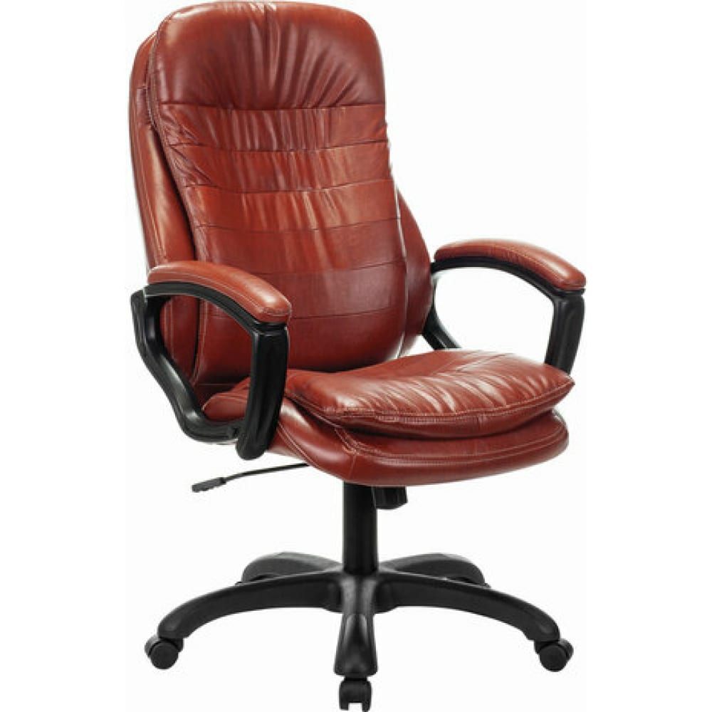 фото Офисное кресло brabix premium omega ex-589 экокожа, коричневое 532096