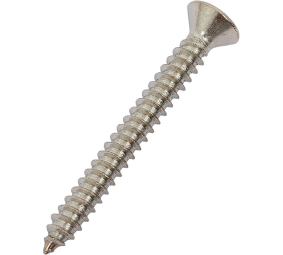 Изображение товара Саморез КРЕП-КОМП потай нержавейка PH DIN 7982 А2, универсал 4,2х38 500 шт. спн4238