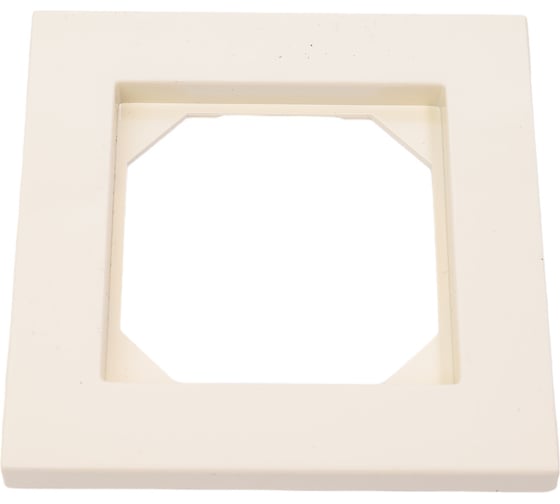 Изображение товара Одноместная рамка LIREGUS Эпсилон K14-245-01 E/S кремовый 28-088