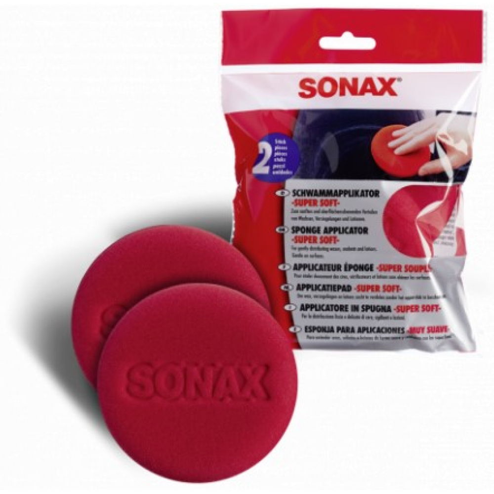Мягкий аппликатор для нанесения воска Sonax сменный аппликатор sonax
