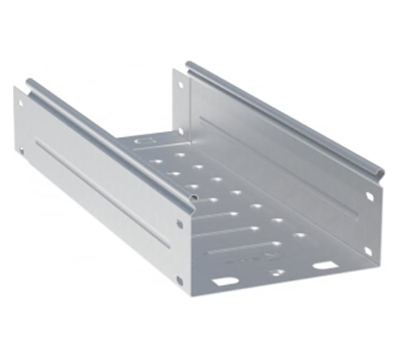 Изображение товара Неперфорированный лоток EKF металлический, 100х300х3000-0,8мм L10030000