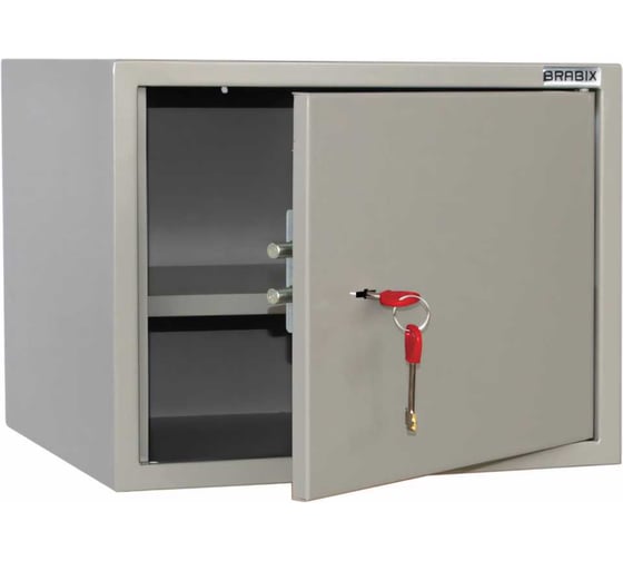 Изображение товара Металлический шкаф для документов BRABIX КBS-02 320х420х350 мм, 96кг, сварной 291151