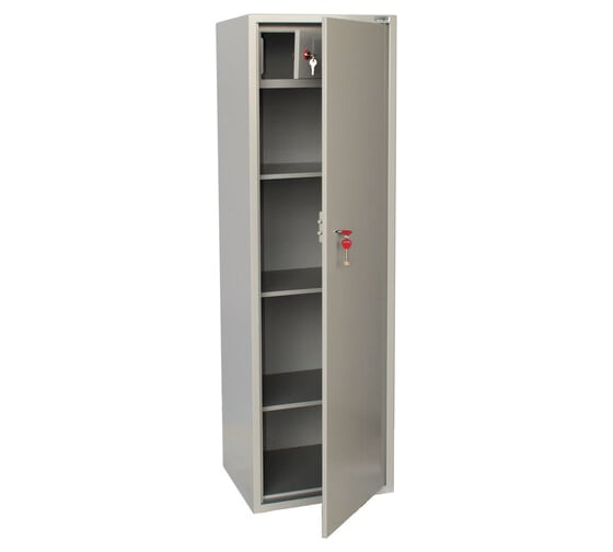 Изображение товара Металлический шкаф для документов BRABIX КBS-031Т 1503х470х390 мм, 35кг, трейзер, сварной 291156