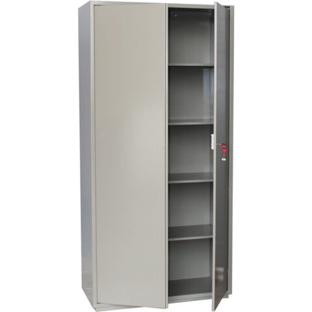 Сварной металлический шкаф для документов BRABIX шкаф металлический для документов brabix kbs 011т 613х420х350 мм 15 кг трейзер сварной 291152