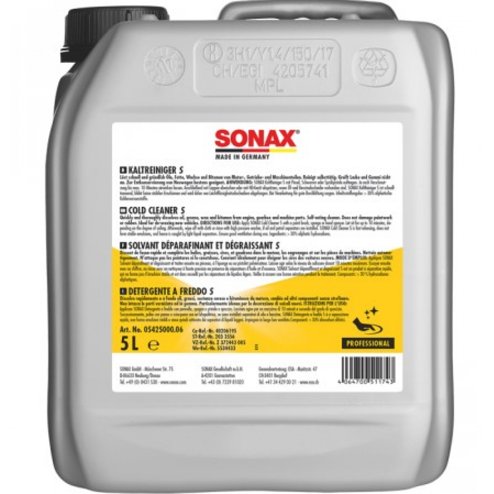 Очиститель холодного двигателя Sonax