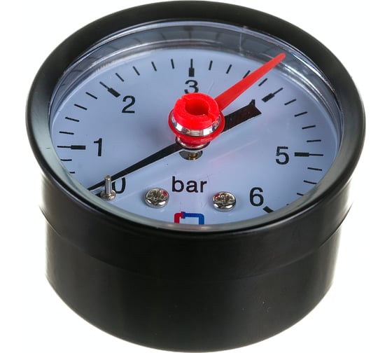 Изображение товара Манометр аксиального подключения 1/4" до 6 бар СТМ CPM14A06