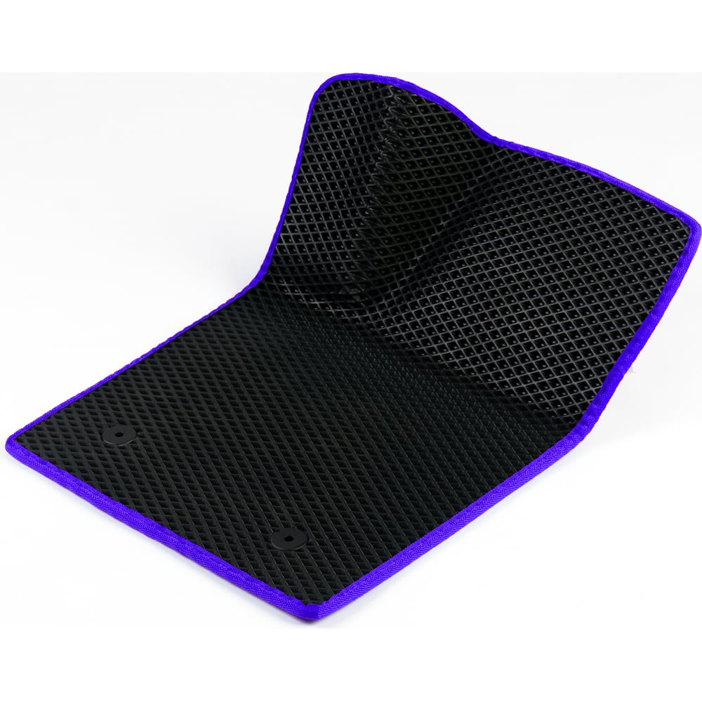 Изображение товара Водительский коврик ViceCar ЭВА c 3д лапкой для Mercedes Е-класс W212 2009 - 2016 (Мерседес Е 212) ЕВА EVA без разреза 1DL29015-фиолетовый