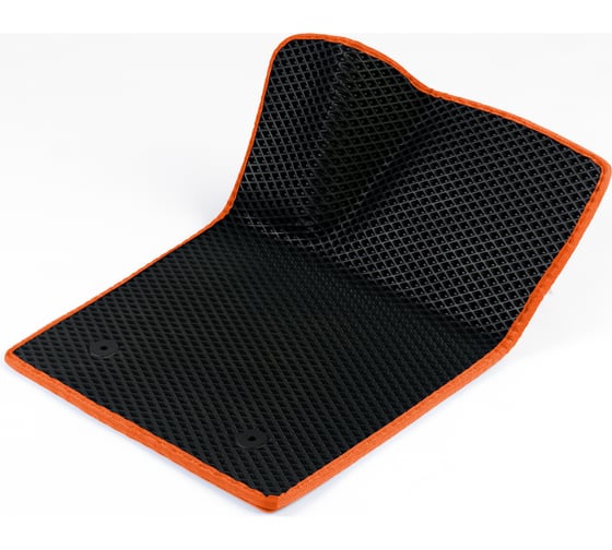 Изображение товара Водительский коврик ViceCar ЭВА c 3д лапкой для Toyota Avensis I 1997 - 2003 (Тойота Авенсис 1) ЕВА EVA без разреза 1DL45001-оранжевый