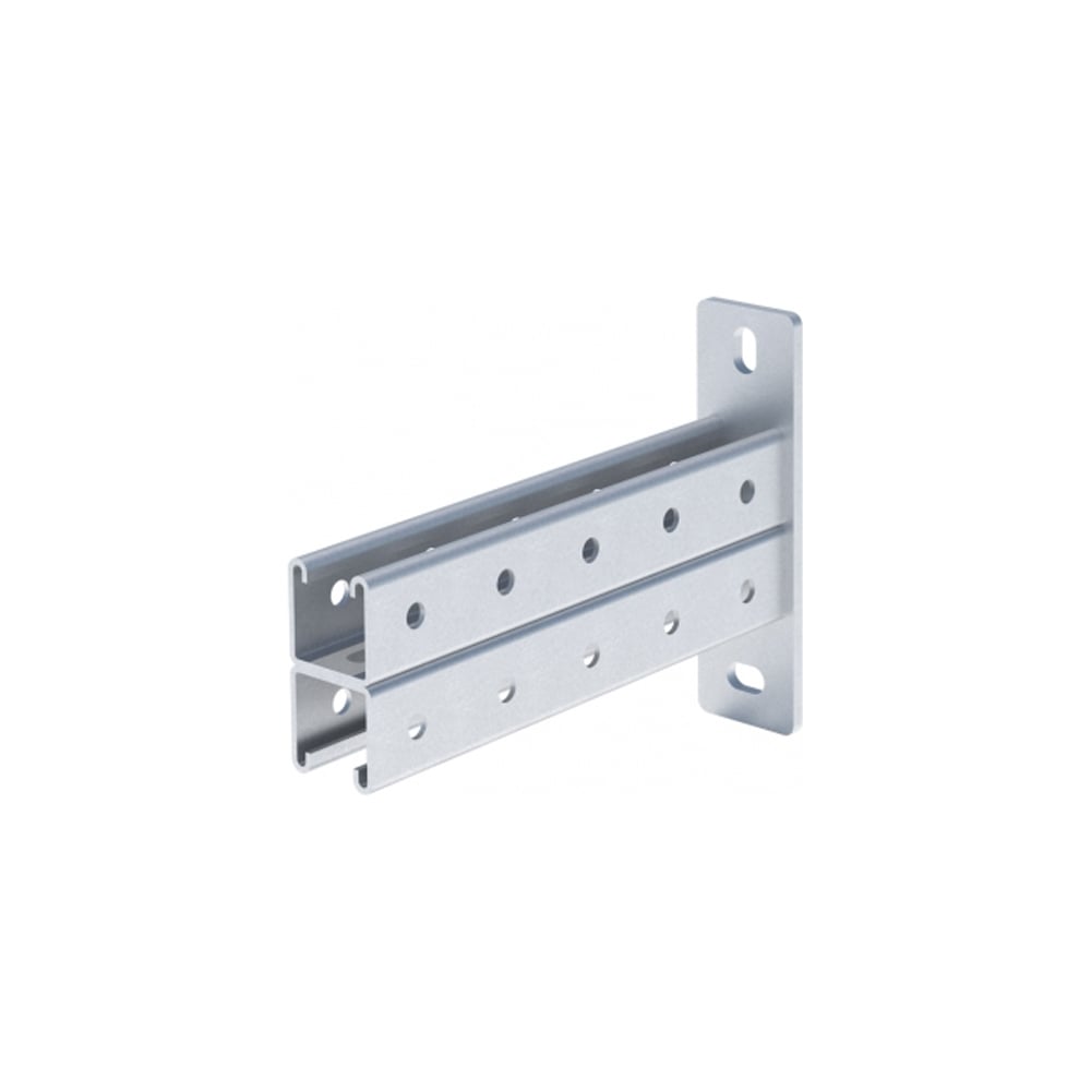 Двойная STRUT-консоль EKF 41х41мм, основание 450 мм HDZ stkd414145-HDZ