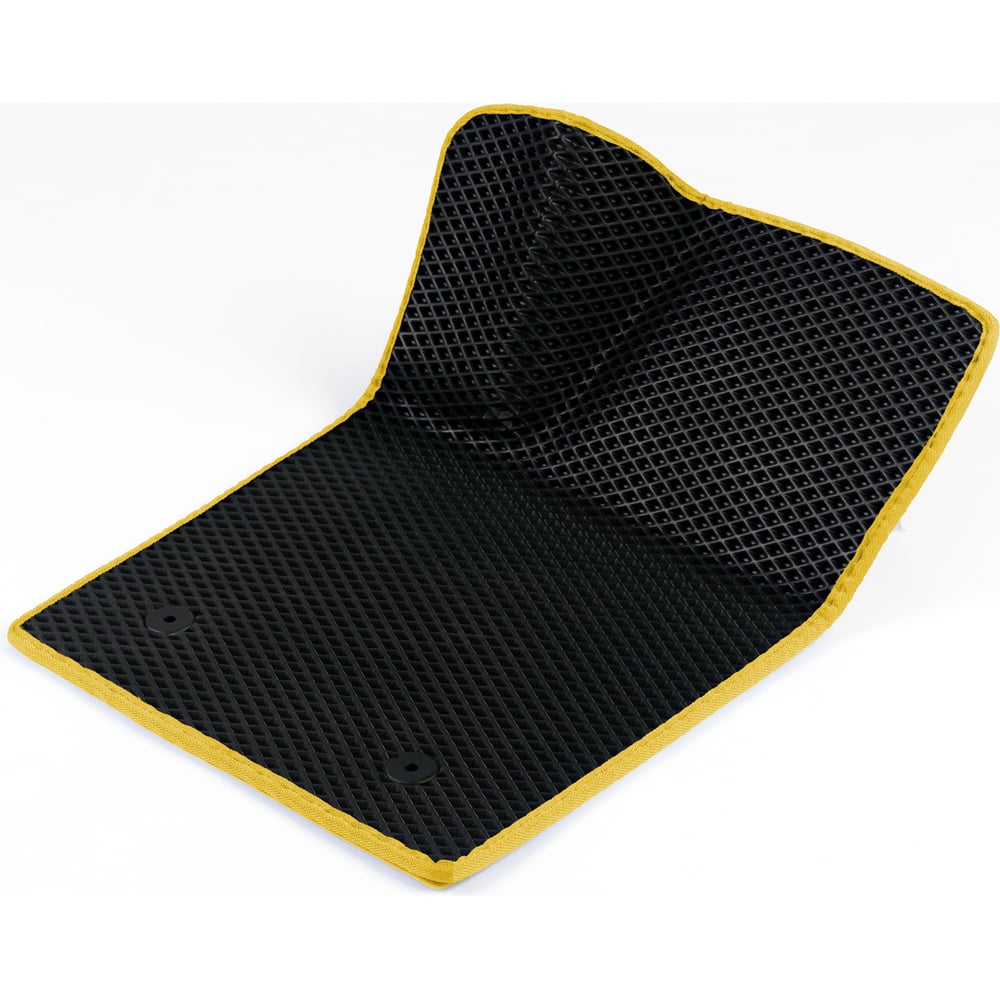 Изображение товара Водительский коврик ViceCar ЭВА 3D лапка для Renault Logan 2012-2022 желтый