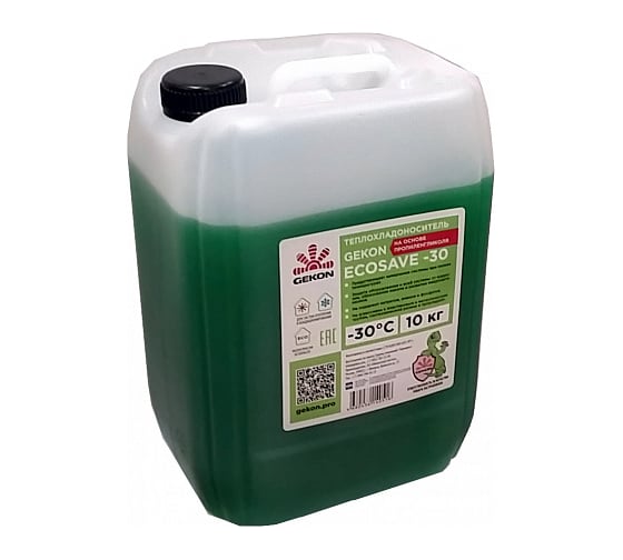 Изображение товара Теплохладоноситель ECOSAVE-30 10 кг Gekon GK 569214