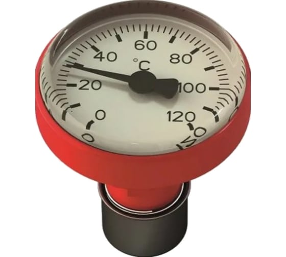 Изображение товара Термометр R540 красный для рукояток шаровых кранов 120° Giacomini R540FY002 040-0255