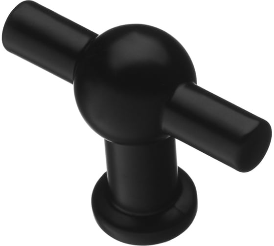 Изображение товара Ручка-кнопка KERRON матовый черный K-1140 BL