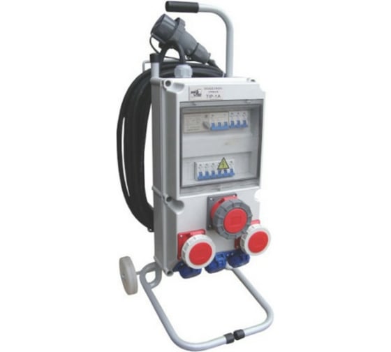 Изображение товара Промышленный кабельный удлинитель MTG с автоматами защиты TIP-1A IP66 63/0.5A 4P 20м 30898А