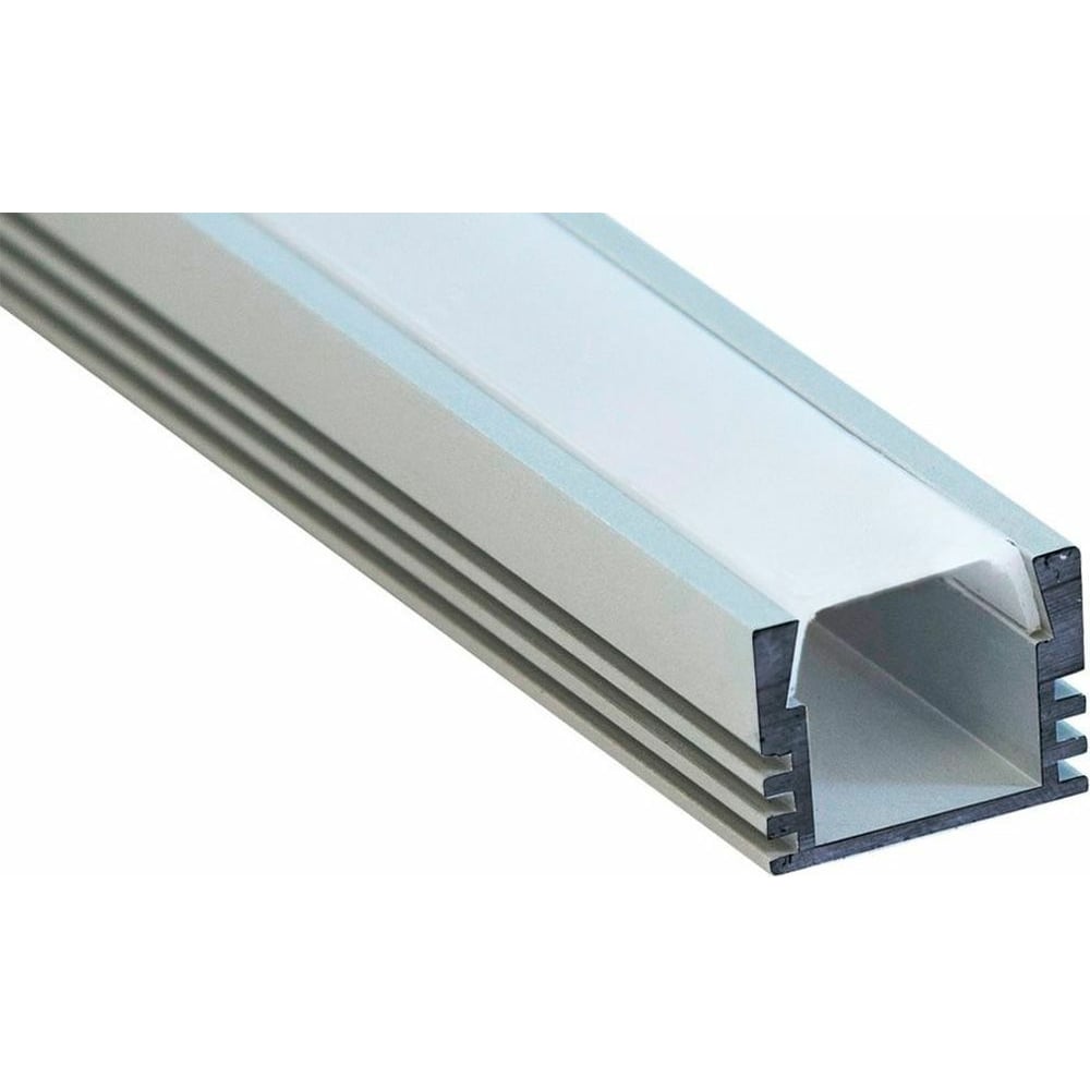Накладной профиль для LED лент FERON профиль для светодиодной ленты алюминиевый 30 мм 1 м накладной