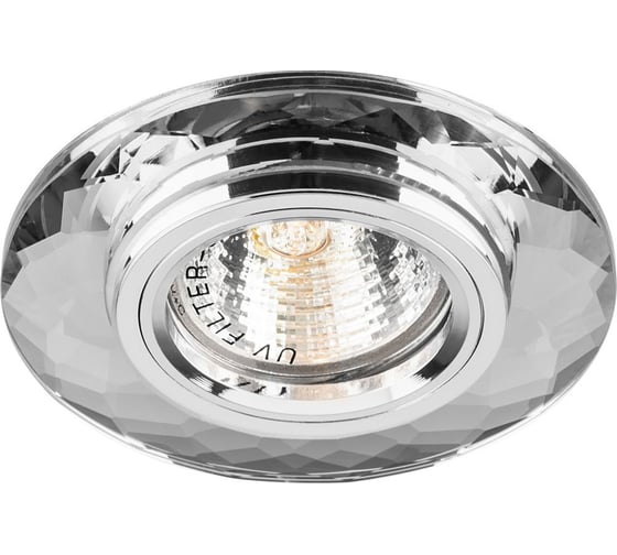 Изображение товара Встраиваемый светильник FERON DL8160-2 потолочный MR16 G5.3 серебристый 19739