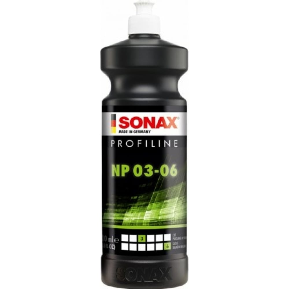 Полироль для твердых лаков Sonax высокоабразивный полироль sonax