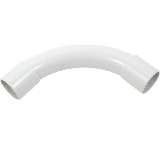 Изображение товара Угловой безгалогенный соединитель Промрукав д20 HF атмосферостойкий серый 50шт PR13.0357