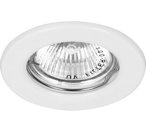 Изображение товара Светильник FERON ИВО-50w 12в, G5.3, белый 15109