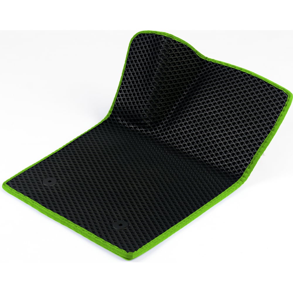 Изображение товара Водительский коврик ViceCar ЭВА с 3D лапкой Hyundai i30 2007-2011 салатовый