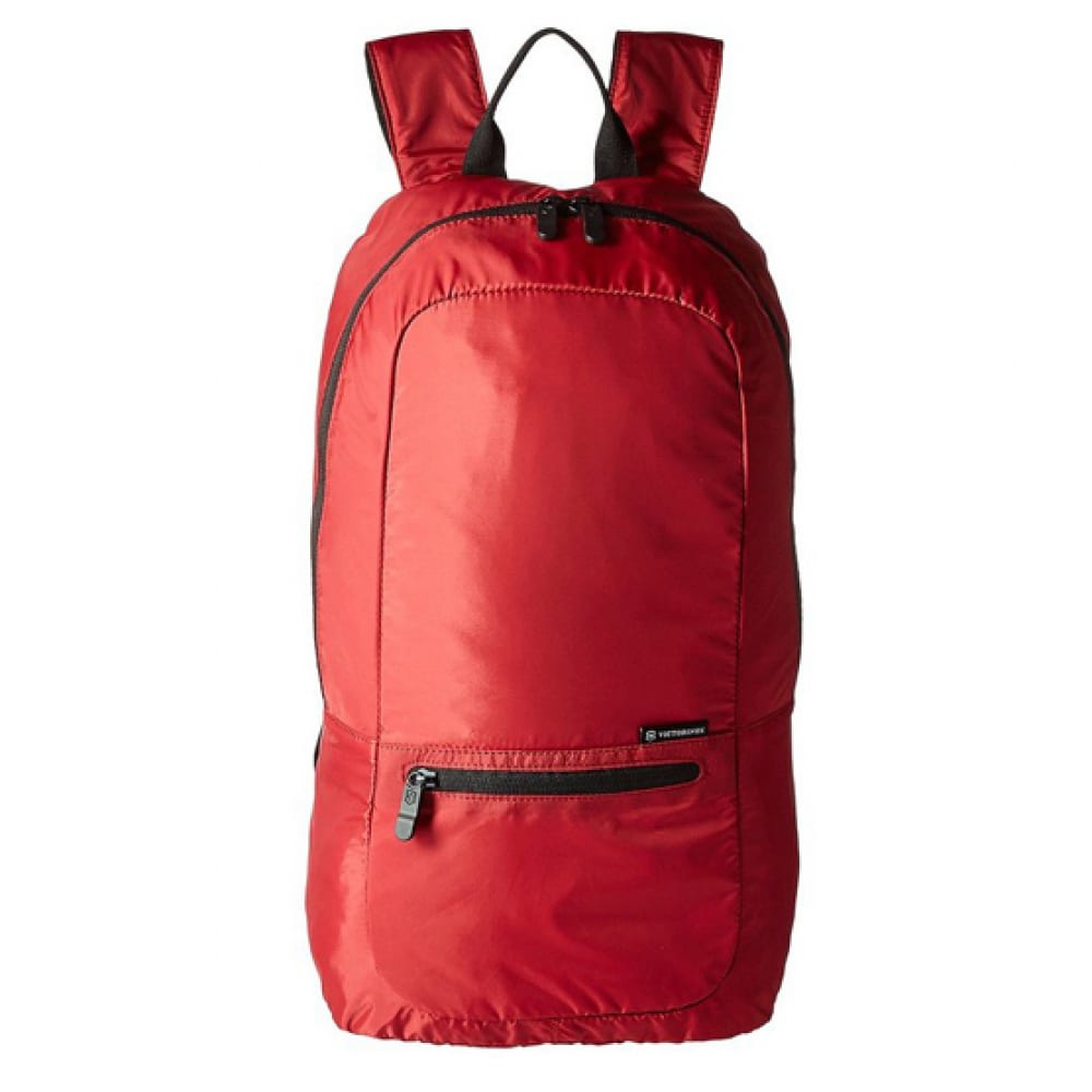 фото Складной рюкзак victorinox packable backpack, красный, 25x14x46 см, 16 л 601496