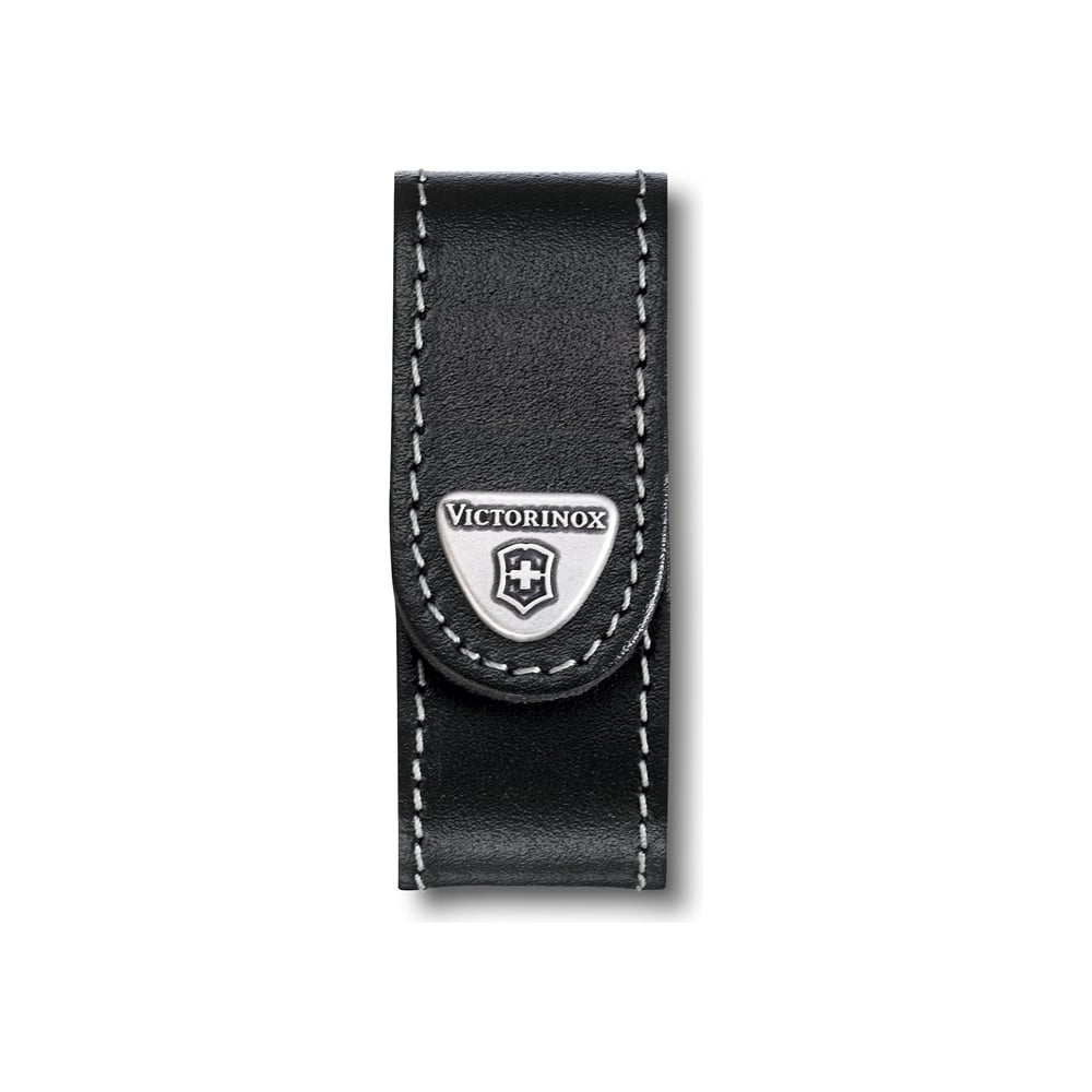 фото Чехол на ремень victorinox для nail clip 580, на липучке, кожаный, чёрный 4.0519