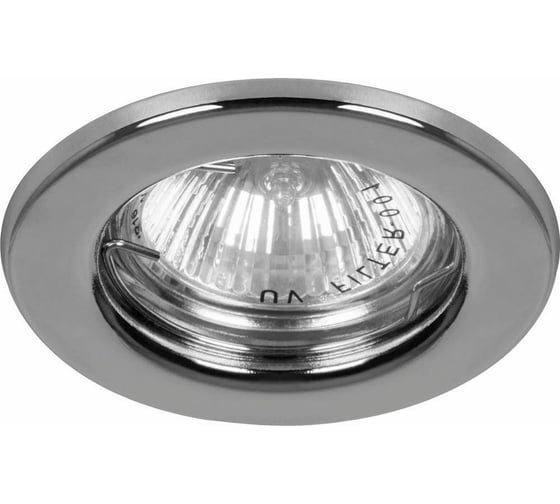 Изображение товара Встраиваемый светильник FERON DL10 потолочный MR16 G5.3 хром 15113