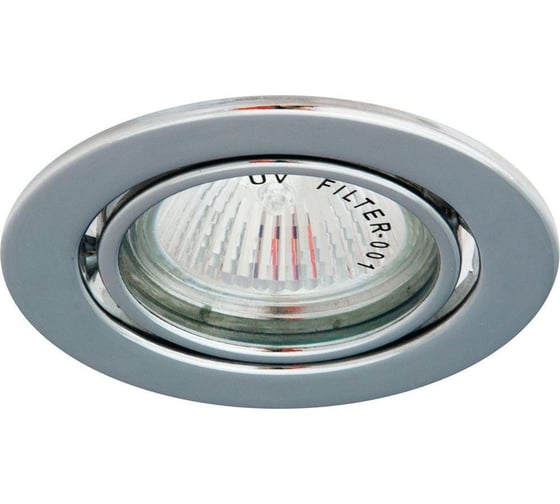 Изображение товара Встраиваемый светильник FERON DL11 потолочный MR16 G5.3 хром 15118