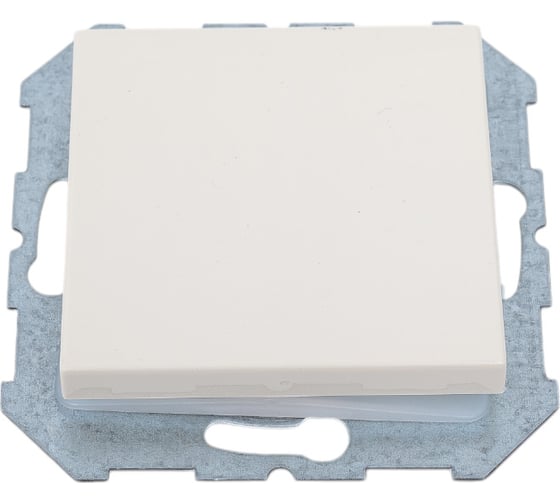 Изображение товара Одноклавишный выключатель света LIREGUS Эпсилон IJ1 10-003-01 E/S кремовый, без рамки 28-052