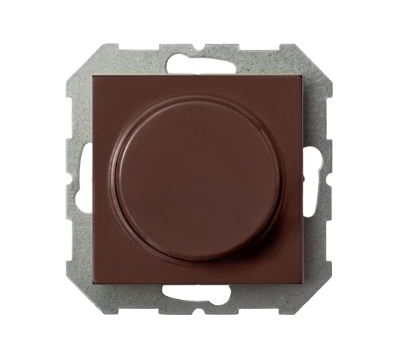 Изображение товара Диммер (выключатель) LIREGUS 40-400W Эпсилон ISR-002-01 E/R коричневый, без рамки 28-141
