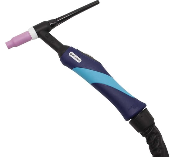 Изображение товара Горелка TW 18 4m leather  OKC/ Water б/р / Gas M16*1,5, кожанная оплетка рукава Оберон XL1843531L