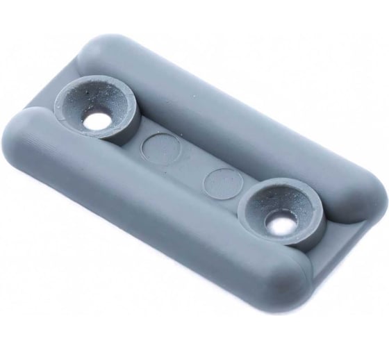 Изображение товара Подпятник для мебели Tech-Krep/Zitar пластиковый серый 4 шт. 127509