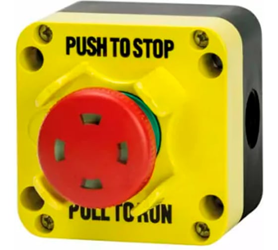 Изображение товара Блок с кнопкой аварийного отключения Giovenzana EN418 GM01P4SP