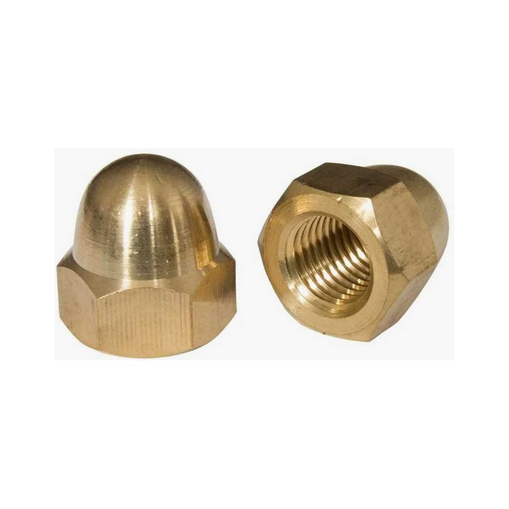 Изображение товара Гайка колпачковая DINFIX DIN 1587, латунь M 10, 50 шт. 00-0004982