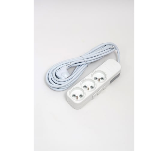 Изображение товара Удлинитель ELBI Myra 3 гнезда, с защитными шторками, UPS, 5m, 3x1 527-010205-314