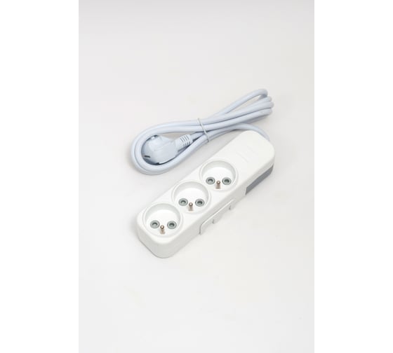 Изображение товара Удлинитель ELBI Myra 3 гнезда, с защитными шторками, UPS, 2m, 3x1,5 527-010202-324