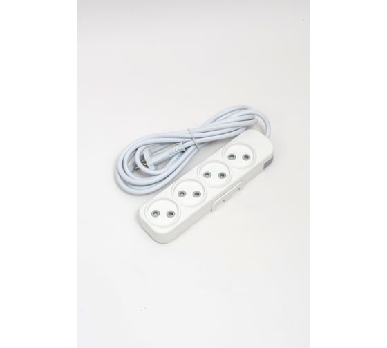 Изображение товара Удлинитель ELBI Myra 4 гнезда, с защитными шторками, 3м, 2x1 527-010203-430