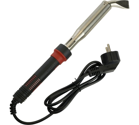 Изображение товара Паяльник с индикатором STEKKER 200W, нихромовый нагреватель, долговечное жало, 230В, PLE301-200, 49813