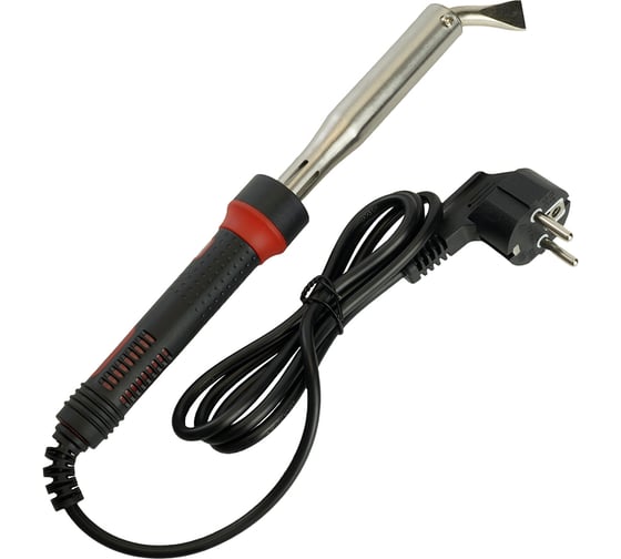 Изображение товара Паяльник с индикатором STEKKER 150W, нихромовый нагреватель, долговечное жало, 230В, PLE301-150, 49812