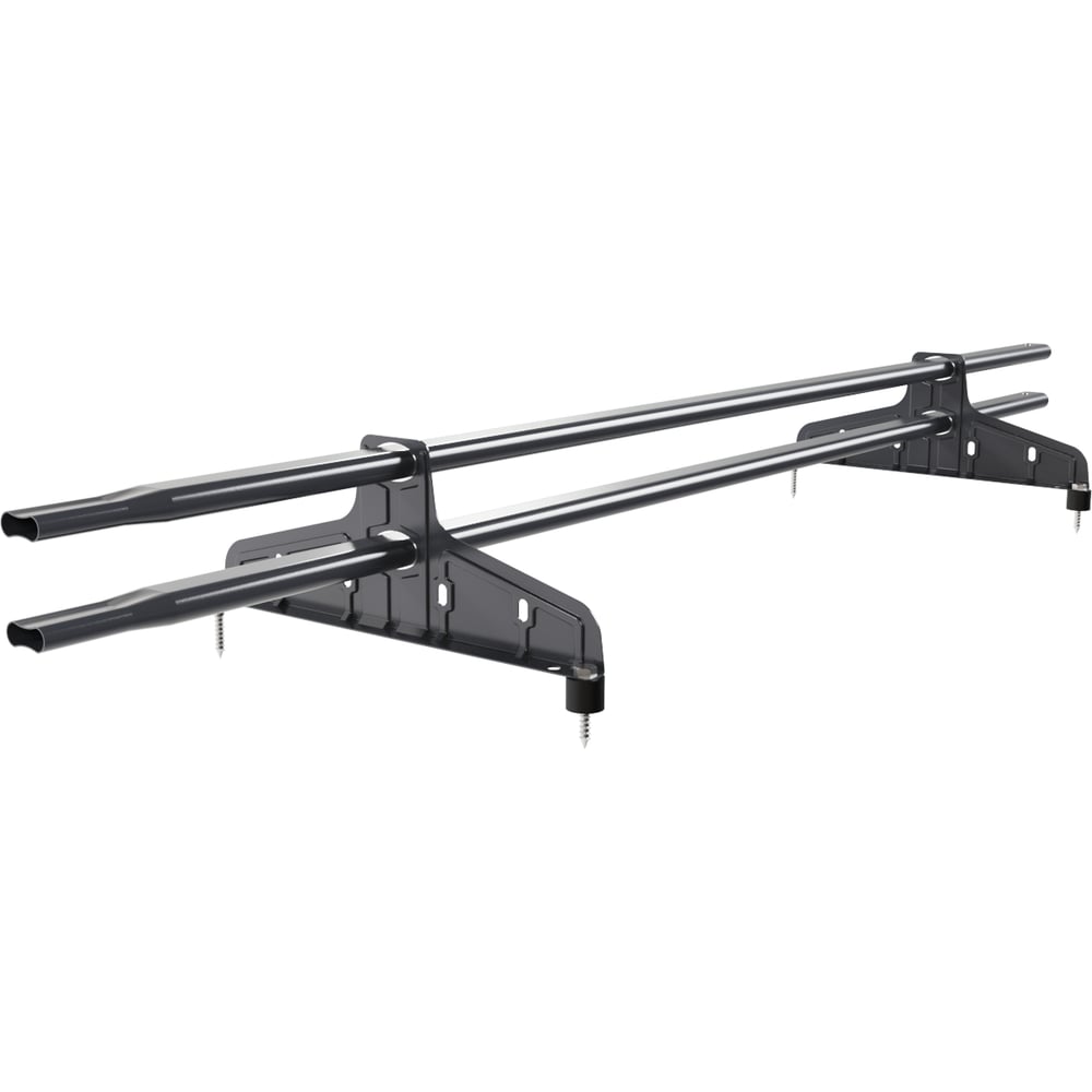 Изображение товара Снегозадержатель трубчатый Русский Рубеж 2.0, 20x40 мм, 1м, 2 опоры, серый графит RAL 7024 02.010.10.03.01.100.7024