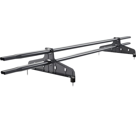 Изображение товара Снегозадержатель трубчатый Русский Рубеж 2.0, 20x40 мм, 1м, 2 опоры, серый графит RAL 7024 02.010.10.03.01.100.7024